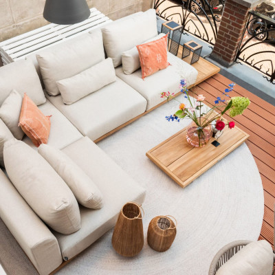 Mobilier terasa SUNS pesaro_3pcs_lounge set. Conține culorile: