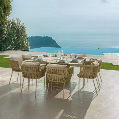 Scaun dining Cliff, Bej, Talenti