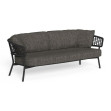 Canapea grădină Moon, Aluminium Graphite - Dark Grey, Talenti