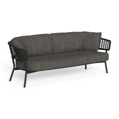 Canapea grădină Moon, Aluminium Graphite - Dark Grey, Talenti