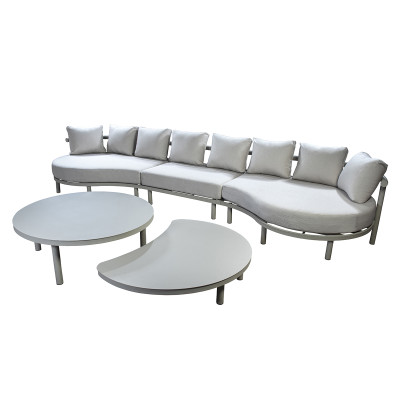 Mobilier terasa Yoi Furniture Y1250_Y1254_Y1251_Y1256_Y1255. Conține culorile: Gri, Telegri 4, Gri, Gri-Verde