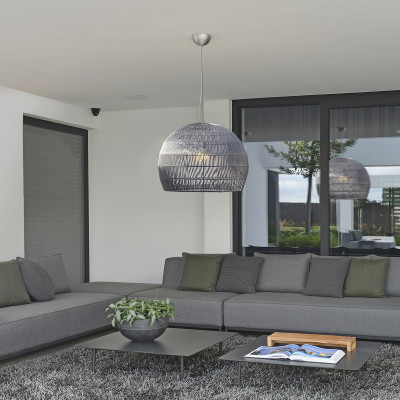 Mobilier terasa Maax&Luuk M6024-80. Conține culorile: Negru, Negru Trafic, Alb, Alb Trafic, Gri, Gri Ciment