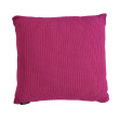 Pernă decorativă Crochette, pătrată, fuchsia