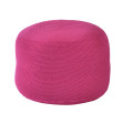 Puf de grădină Crochette, diametru 53 cm, fuchsia