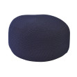 Puf de grădină Crochette, diametru 80 cm, navy