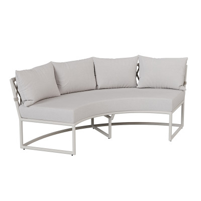 Mobilier terasa Borek 6557. Conține culorile: Gri, Gri Deschis, Gri, Gri Quartz