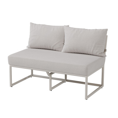 Mobilier terasa Borek 6559. Conține culorile: Gri, Gri Mătase, Gri, Gri-Maro