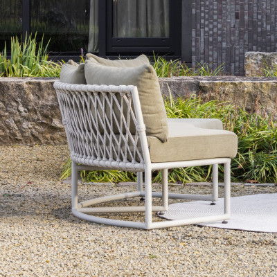 Mobilier terasa Borek 6557. Conține culorile: Gri, Gri Deschis, Gri, Gri Quartz
