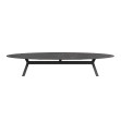 Masă de grădină Lexx Eliptic, 450 x 115 x 75 cm, anthracite-kelya
