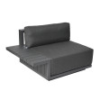 Modul de capăt Murcia, dreapta, antracit-sooty
