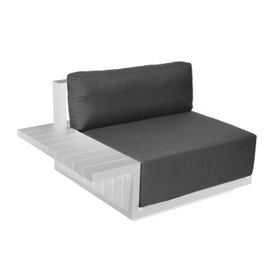 Mobilier terasa Borek 7521-12_KS460F-AW10030. Conține culorile: Gri, Gri Grafit, Gri, Gri Argintiu
