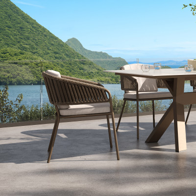 Mobilier terasa Borek 6545-35_KS815-11180. Conține culorile: Gri, Gri-Maro, Gri, Telegri 4
