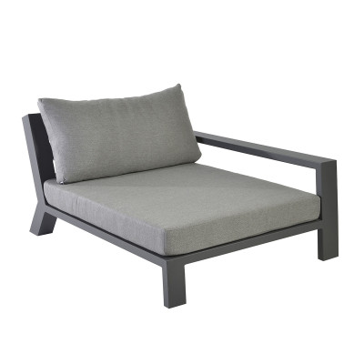 Mobilier terasa Borek 7188-69_KS343-AW11095. Conține culorile: Negru, Negru Trafic, Gri, Gri Beton