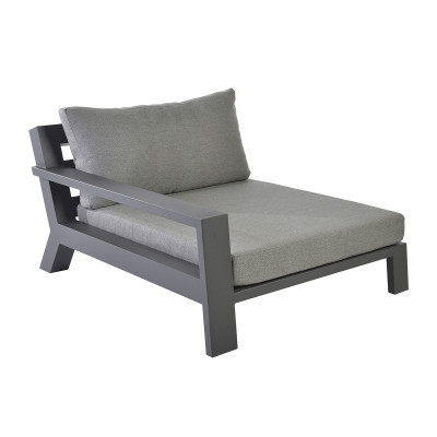 Mobilier terasa Borek 7189-69_KS343-AW11095. Conține culorile: Negru, Negru Trafic, Gri, Gri Beton