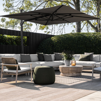 Mobilier terasa Maax&Luuk M7146-419. Conține culorile: Gri, Gri Beton, Verde, Verde Sticlă, Alb, Alb Trafic