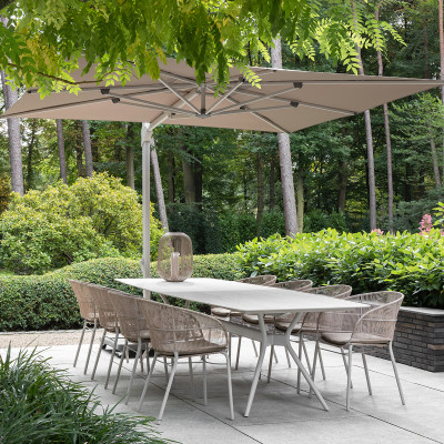 Mobilier terasa Maax&Luuk M7148-416. Conține culorile: Bej, Bej Perlă, Maro, Maro Mahon