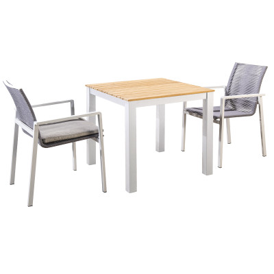 Mobilier terasa Yoi Furniture Y1141-C18. Conține culorile: Violet, Violet Perlă-Afină, Alb, Alb Trafic, Maro, Maro-Negru