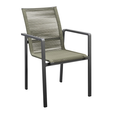 Mobilier terasa Yoi Furniture Y1141-C19. Conține culorile: Gri, Gri-Galben, Verde, Verde Măsliniu-Galben