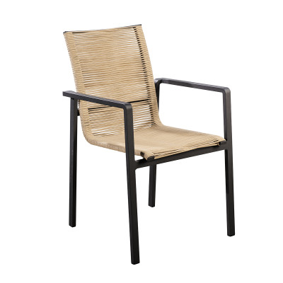Mobilier terasa Yoi Furniture Y1141-C16. Conține culorile: Fildeș, Negru, Negru Trafic
