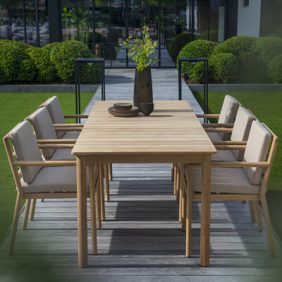 Mobilier terasa Yoi Furniture Y1305-408AW. Conține culorile: Galben, Galben Ocru, Maro, Maro Sepia, Alb, Alb Trafic