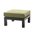 Otoman Midori negru/verde, Yoi Furniture