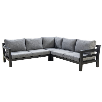 Mobilier terasa Yoi Furniture midori_cornerset_71-487. Conține culorile: Verde, Verde-Maro, Violet, Violet-Albastru, Galben, Galben Măsliniu