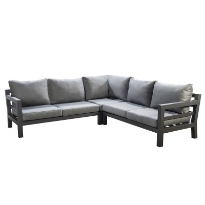 Mobilier terasa Yoi Furniture midori_cornerset_19-425. Conține culorile: Gri, Gri Umbră, Gri, Telegri 4