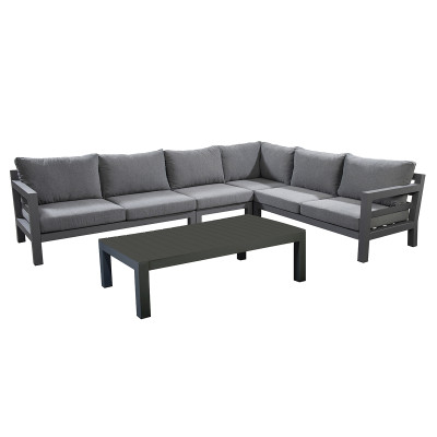 Mobilier terasa Yoi Furniture Y1285-19. Conține culorile: Verde, Verde Măslină Neagră, Alb, Alb Trafic