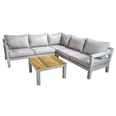 Mobilier terasa Yoi Furniture midori_cornerset_22-423. Conține culorile: Gri, Gri Lichian, Gri, Telegri 4, Roșu, Roșu Închis