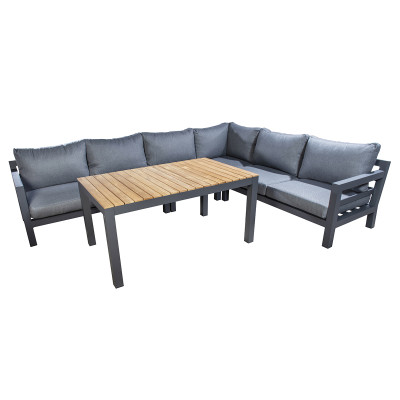 Mobilier terasa Yoi Furniture Y1287-19. Conține culorile: Fildeș, Gri, Gri Ardezie