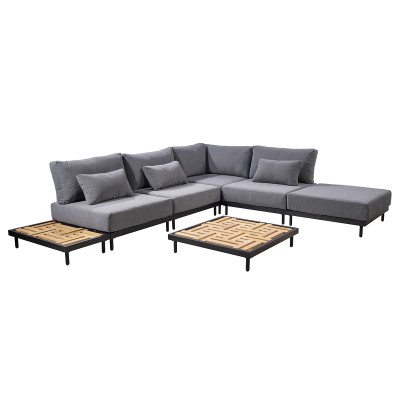 Mobilier terasa Yoi Furniture Y1129-71_YS302A-71_YS302B-71_YS302C-71_YS302D-71. Conține culorile: Maro, Maro-Gri, Gri, Gri Argintiu, Fildeș, Negru, Negru Trafic, Maro, Maro-Portocaliu