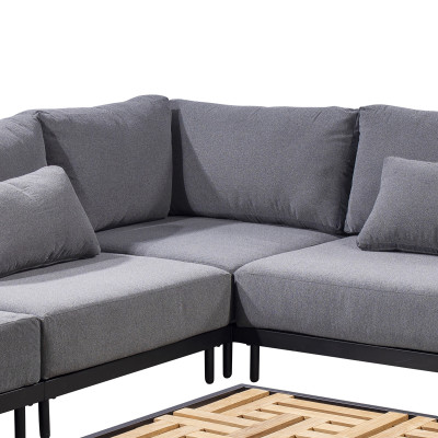 Mobilier terasa Yoi Furniture YS302A. Conține culorile: Verde, Verde Măslină Neagră, Gri, Gri Fereastră