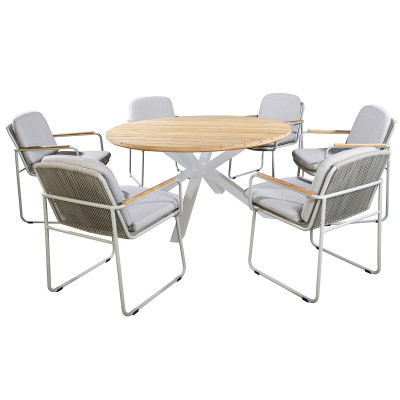 Mobilier terasa Yoi Furniture Y1320-22. Conține culorile: Fildeș, Fildeș Deschis, Maro, Maro Lut