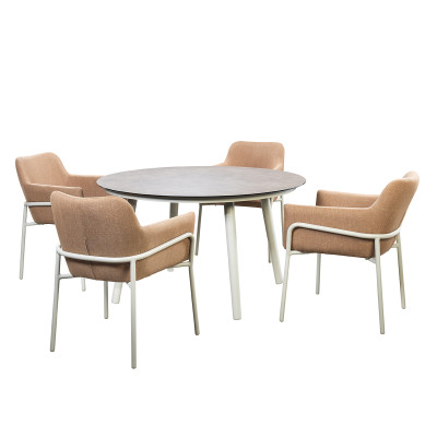 Mobilier terasa Yoi Furniture Y1257-37. Conține culorile: Verde, Verde-Maro, Gri, Gri Mătase