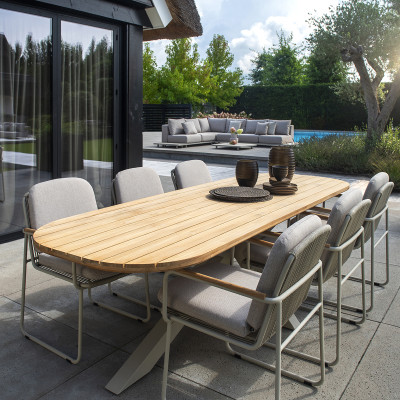 Mobilier terasa Yoi Furniture Y1280-22_423AW. Conține culorile: Gri, Gri Pietricică, Albastru, Albastru Ultramarin, Gri, Gri-Maro