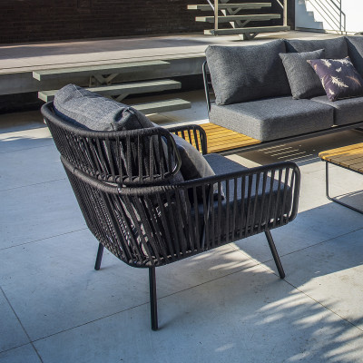 Mobilier terasa Yoi Furniture Y1200-71/487. Conține culorile: Negru, Negru Trafic, Gri, Telegri 2, Alb, Alb Pur