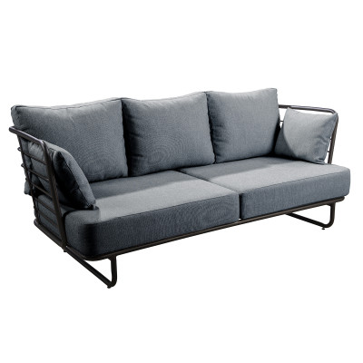 Mobilier terasa Yoi Furniture Y1201-71/487. Conține culorile: Gri, Gri Închis Perlă, Negru, Negru Închis, Alb, Alb Trafic