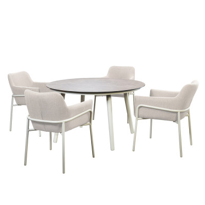 Mobilier terasa Yoi Furniture Y1263-22/442. Conține culorile: Gri, Gri Mătase, Gri, Gri-Maro