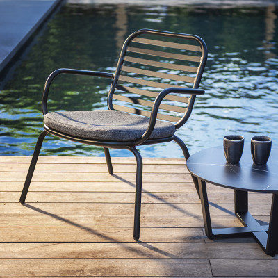 Mobilier terasa Yoi Furniture Y1248-71/487. Conține culorile: Negru, Negru Trafic, Alb, Alb Trafic, Gri, Telegri 2