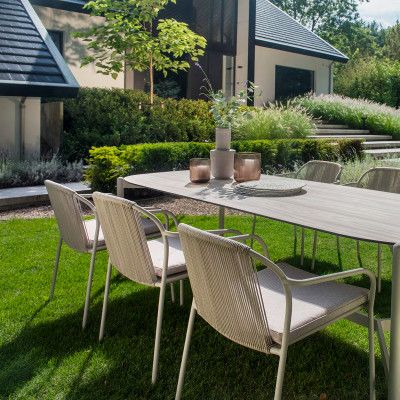 Mobilier terasa Yoi Furniture Y1267-C22. Conține culorile: Gri, Gri Quartz, Alb, Alb Semnal