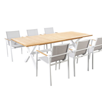 Mobilier terasa Yoi Furniture Y1122-12. Conține culorile: Fildeș, Fildeș Deschis, Galben, Auriu Perlă