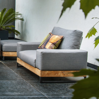 Mobilier terasa Yoi Furniture Y1170-71. Conține culorile: Galben, Galben Ocru, Maro, Maro Cafeniu, Alb, Alb Trafic