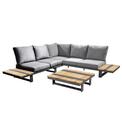 Mobilier terasa Yoi Furniture Y1229-19/425_Y1227-19/425_Y1230-19. Conține culorile: Fildeș, Negru, Negru Închis, Galben, Auriu Perlă