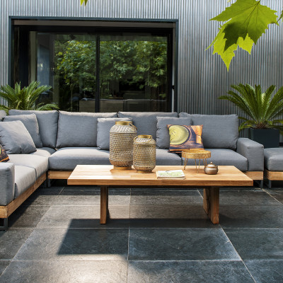 Mobilier terasa Yoi Furniture Y1161. Conține culorile: Maro, Maro Nucă, Fildeș