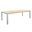 Masă de grădină Arashi 169cm - gri deschis, Yoi Furniture