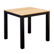 Masă de grădină Arashi 76cm - negru, Yoi Furniture