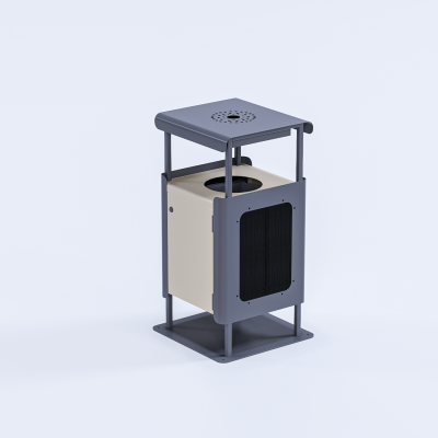 Mobilier terasa Graphtec GRPH-cos_gunoi_claro. Conține culorile: