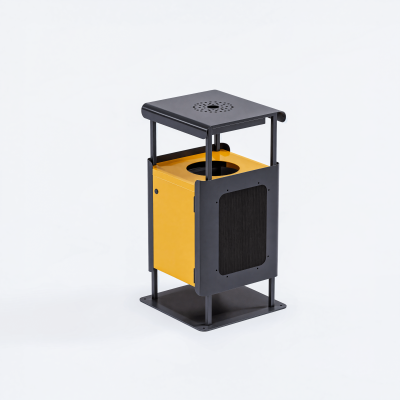 Mobilier terasa Graphtec GRPH-cos_gunoi_ecobin. Conține culorile: