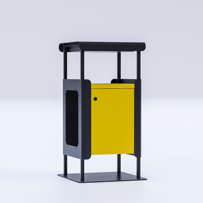 Mobilier terasa Graphtec GRPH-cos_gunoi_luxor. Conține culorile: