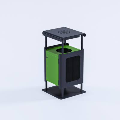 Mobilier terasa Graphtec GRPH-cos_gunoi_silva. Conține culorile: